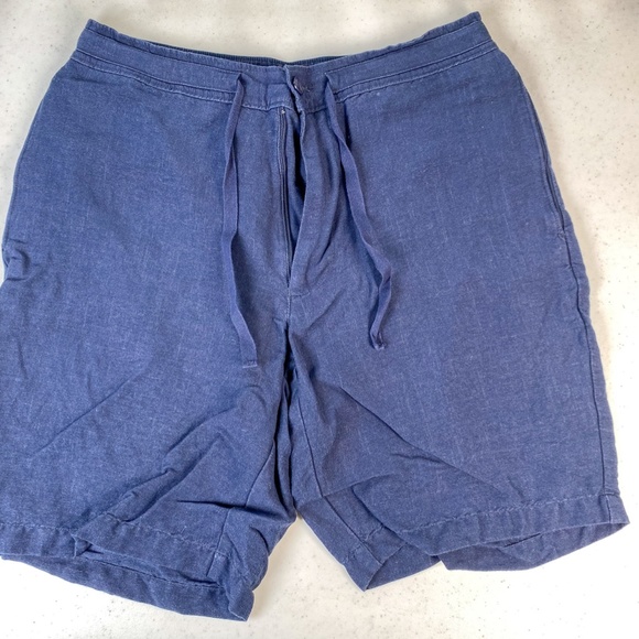 Cubavera Other - Men's Blue Linen Short Small